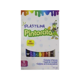 Plastilina Larga Pintorcito X 13