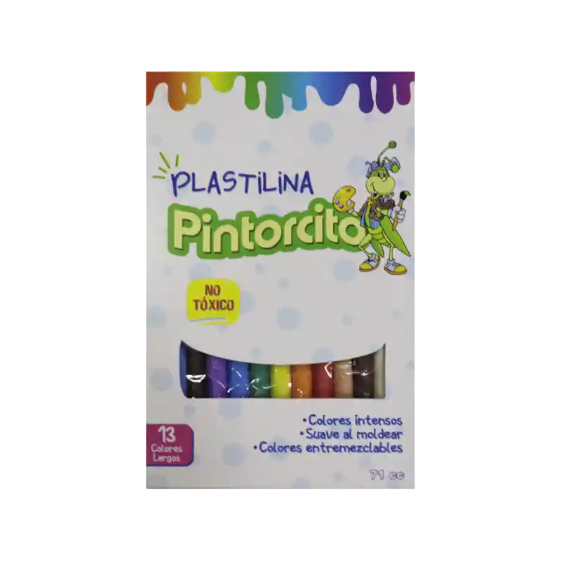 Plastilina Larga Pintorcito X 13