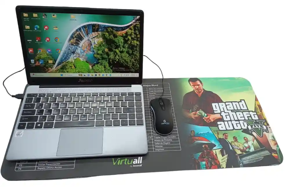Pad Mouse Gamer Xl Diseño Gta (grand Theft Auto) 30cm X 70cm