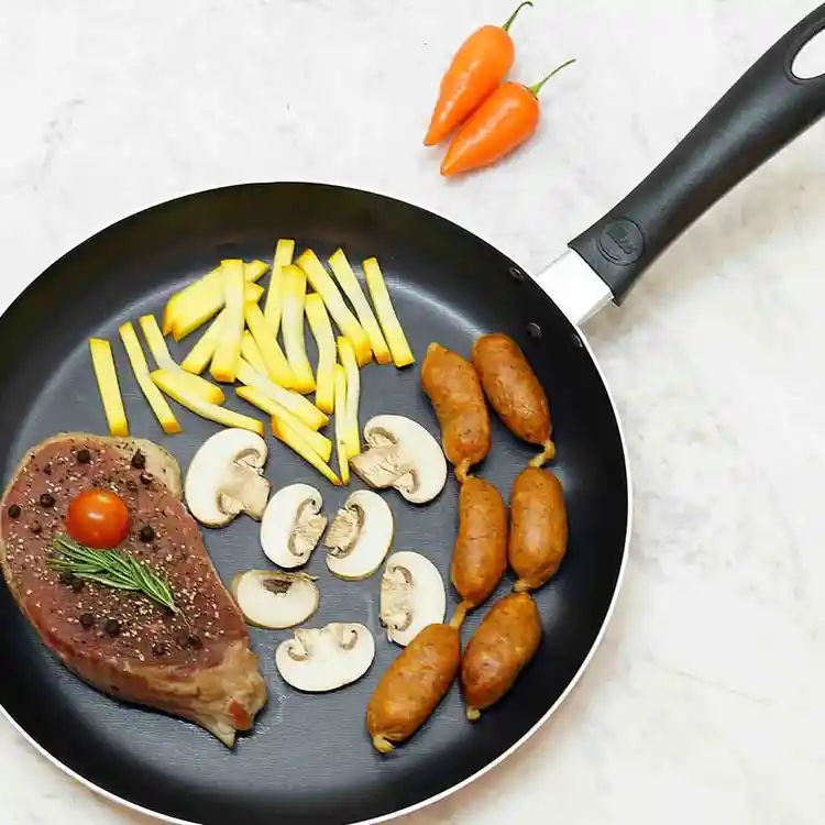 Sarten Ilko Just Cook 26cm Antiadherente Con Tapa De Vidrio