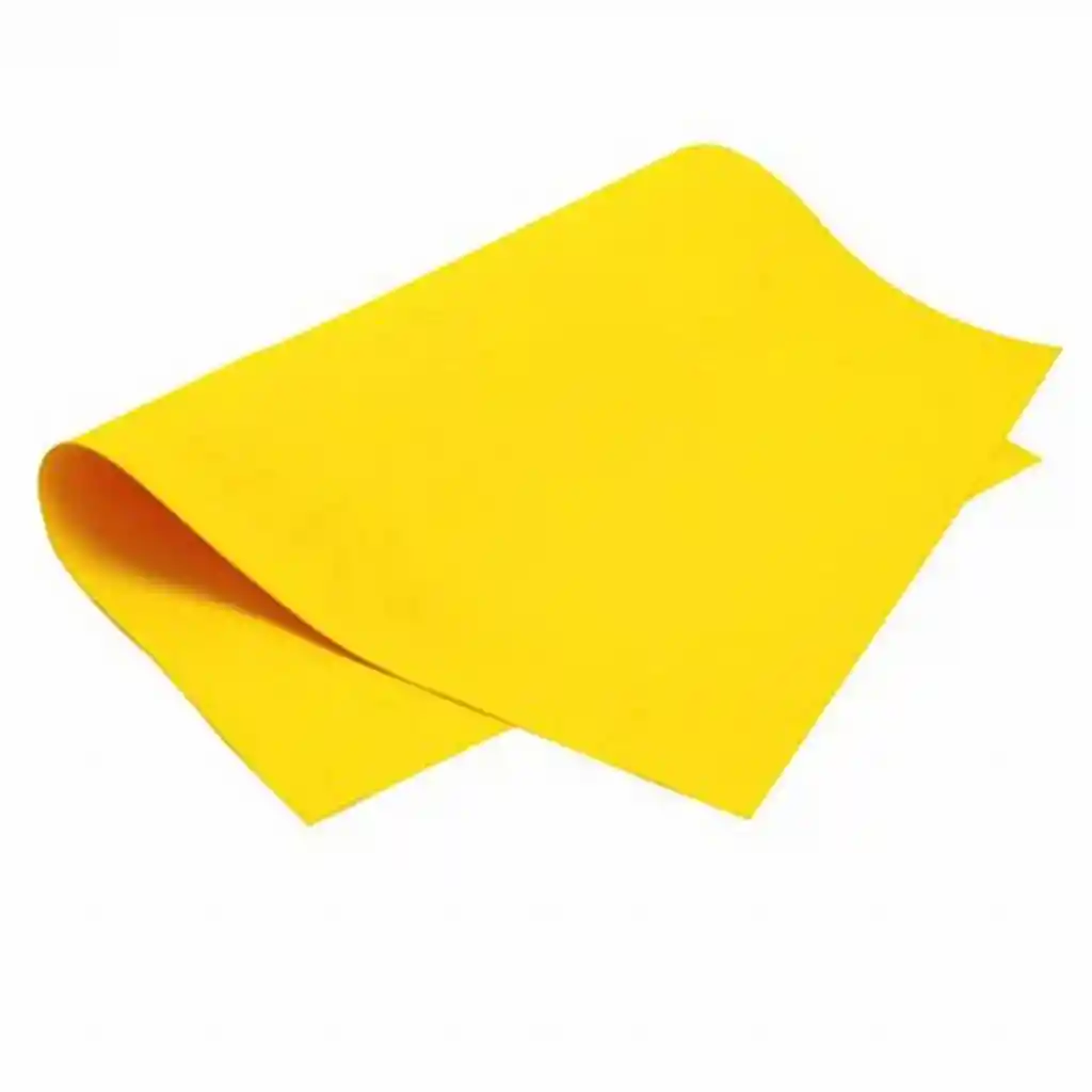 Foamy Pliego Liso Color Amarillo Quemado 70*100