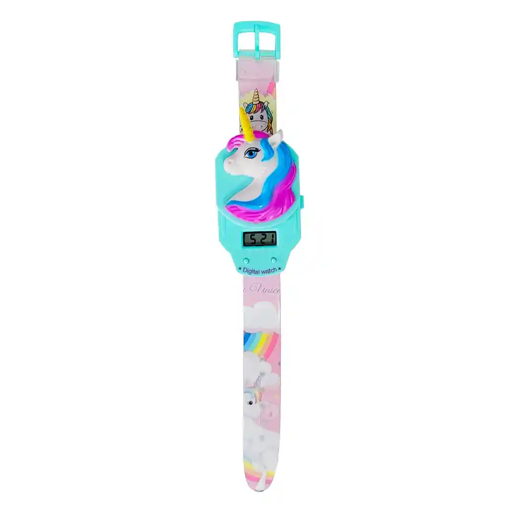 Reloj Niñas Digital Tapa Infantil Unicornio Pony Niñas Poni