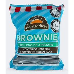 Horneaditos Brownie Con Arequipe Horneaditos