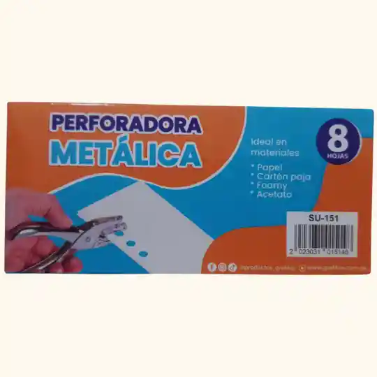 Perforadora De Un Hueco