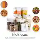 Set Contenedor De Alimentos 7pcs Organizdor Despensa Granos