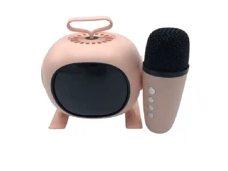 Mini Parlante Karaoke Recargable Inalámbrico