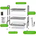 Escurridor De Platos 3 Niveles Organizador Estante De Cocina