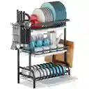 Escurridor De Platos 3 Niveles Organizador Estante De Cocina