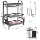Escurridor De Platos 3 Niveles Organizador Estante De Cocina