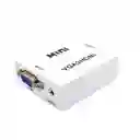 Conversor Adaptador Vga A Hdmi Vga2hdmi Caja Blanca