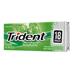 Trident Trident Sin Azucar Yerbabuena