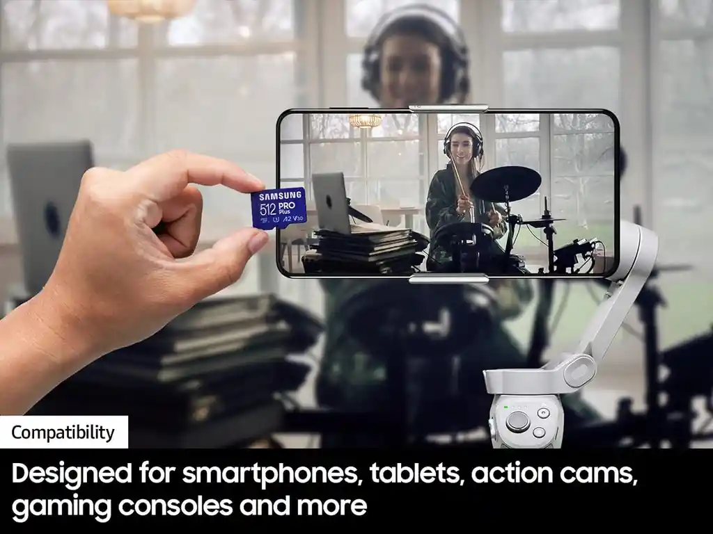 Memoria Micro Sd Samsung 128gb Pro Plus + Adaptador