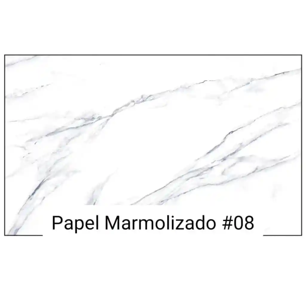 Papel Tapiz Con Adhesivo 60cms X 2 Mts Efecto Marmol