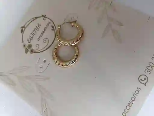 Argollas Doradas Para Dama
