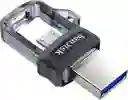Memoria Usb Sandisk Ultra Dual Drive 128gb Pc Android Microusb Usb 3.0