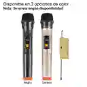 Microfono De Mano Profesional Inalambrico Uhf 6.5mm Pantalla