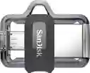 Memoria Usb Sandisk Ultra Dual Drive 256gb Pc Android Microusb Usb 3.0