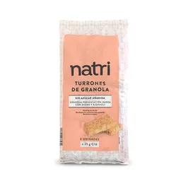 Natri Turrones De Granola Sin Azúcar