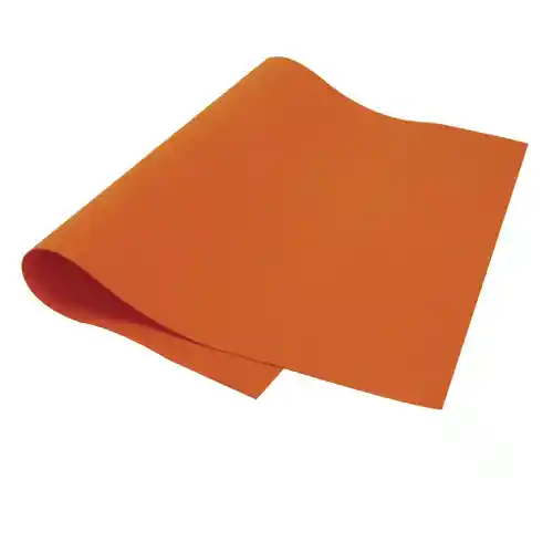 Foamy Pliego Liso Color Naranja 70*100