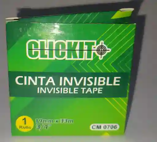 Cinta Invisible 19mm*33m 3/4