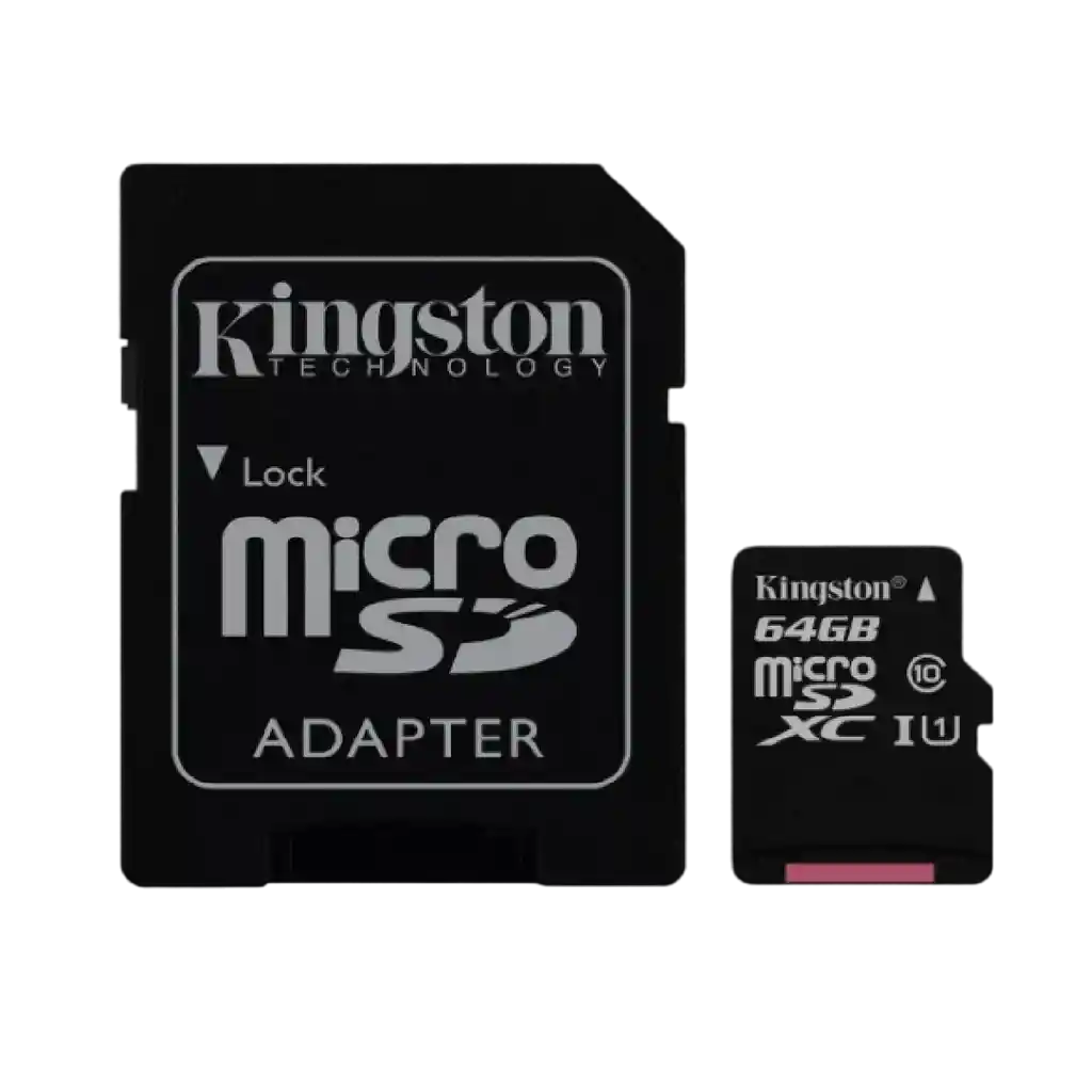 Tarjeta De Memoria Kingston Sdcx10 Con Adaptador Sd 64gb