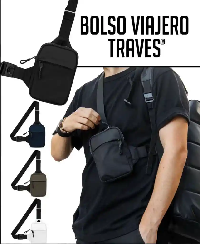 Mini Bolso Viajero Través Bandolera