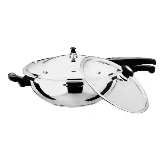 Sarten Wok Doble Funcion 5l Freidora / Olla A Presion Expres