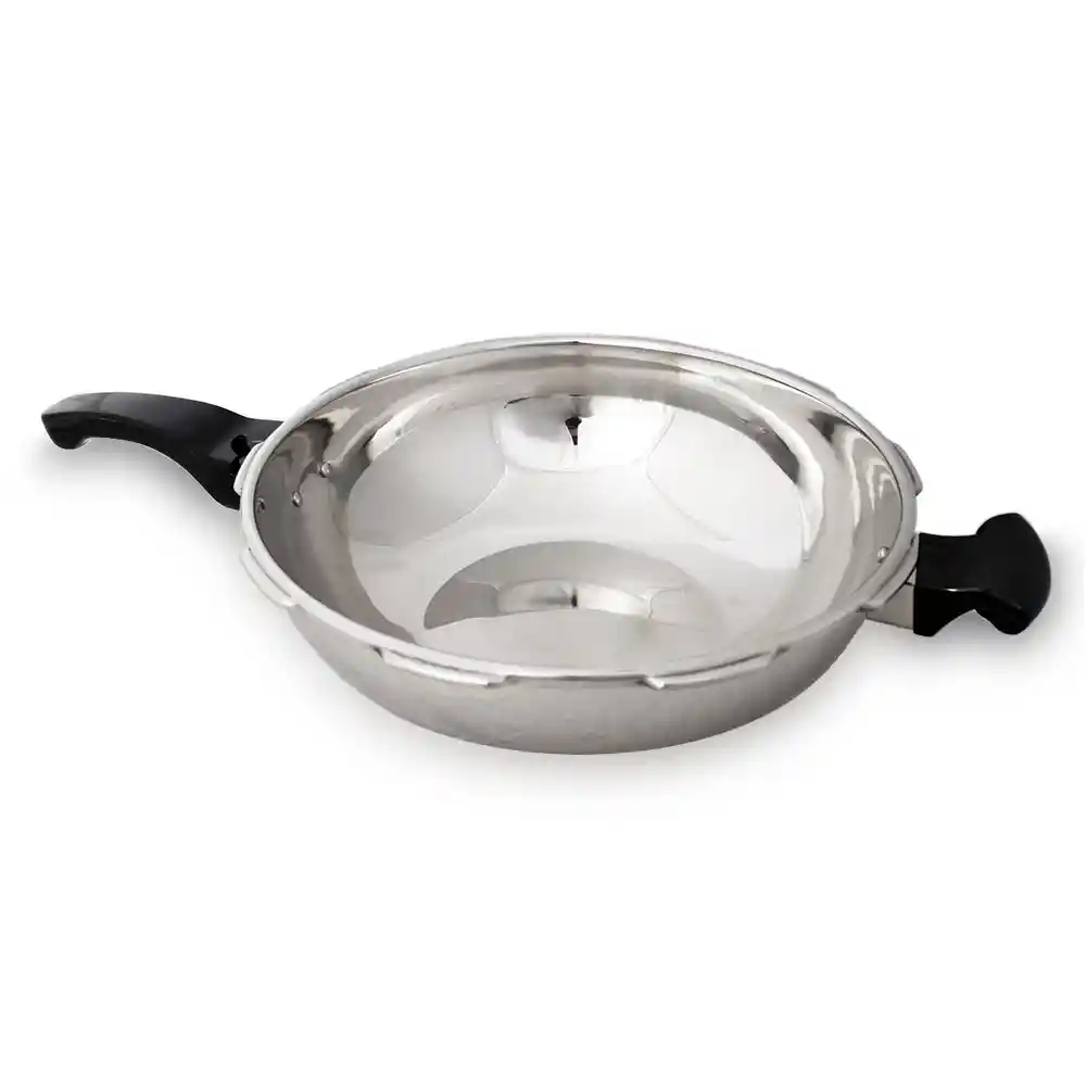 Sarten Wok Doble Funcion 5l Freidora / Olla A Presion Expres