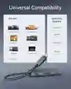Hub Anker Usb C Adaptador Powerexpand 6 En 1 Con Hdmi 4k Puerto De Entrega De Energía De 100 W, 2 Puertos A De 10 Gbps Lector De Tarjetas Sd Y Audio De 0.138 In Para Macbook Air Pro Xps Más