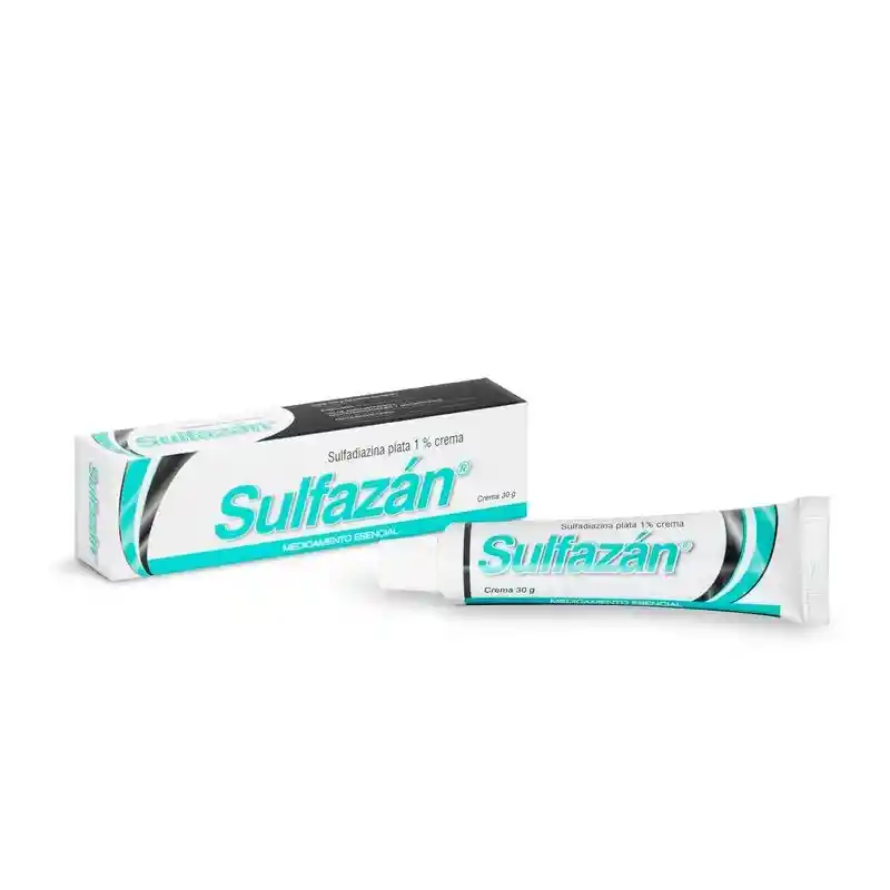 Sulfazan (sulfadiazina De Plata) 1% Crema Tubo X 30 Gr