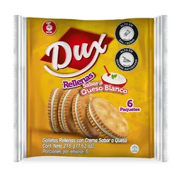 Dux Galletas Sandwich Queso