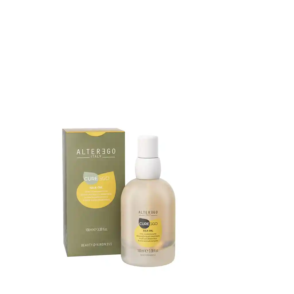 Aceite Nutritivos Para El Cabello Alter Ego Efecto Seda