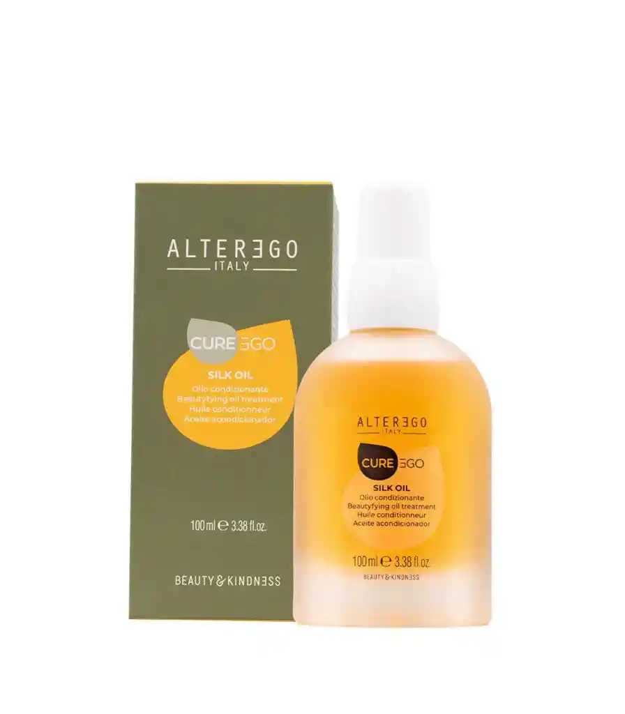 Aceite Nutritivos Para El Cabello Alter Ego Efecto Seda