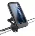 Soporte Porta Celular Moto/bici Impermeable Estuche 360°