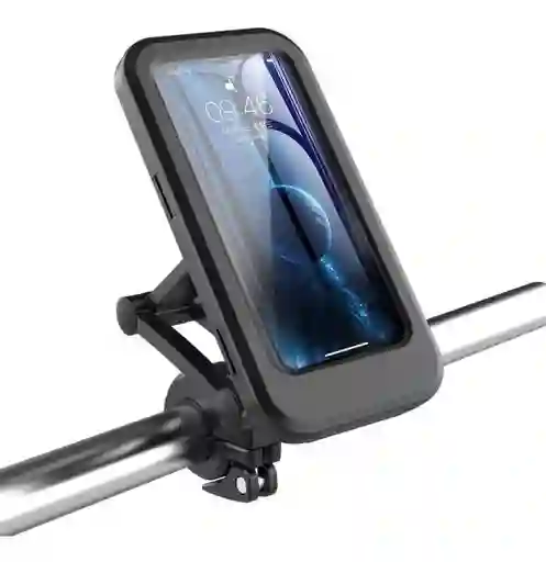 Soporte Porta Celular Moto/bici Impermeable Estuche 360°