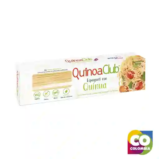 Espaguettis De Quinoa Marca Quinoa Club Embalaje De 1 Unidad Por 250g