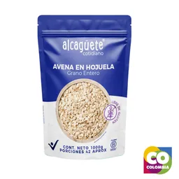 Hojuela De Avena Libre Gluten Marca Alcagüete Embalaje De 1 Unidad Por 1000g