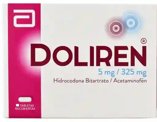 Doliren 5mg/325mg X 5 Tabletas Recubiertas