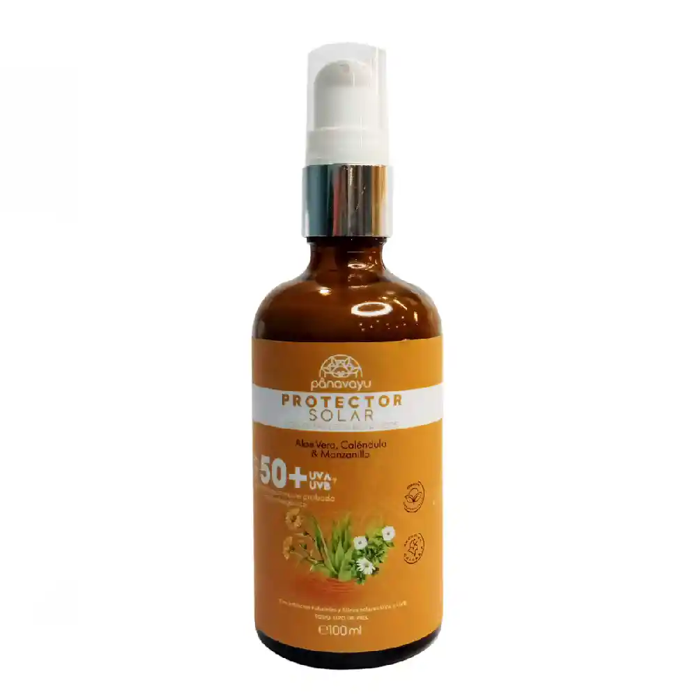 Protector Solar Natural - Panavayu (100ml)