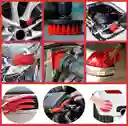 Limpieza Carro Kit Grandprix 18 Piezas Interior Y Exterior