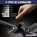 Luz Bicicleta Set Delantera +trasera Usb Impermeable Maxwell