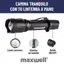 Linterna Led Tactica Maxwell Recargable Usb Impermeable