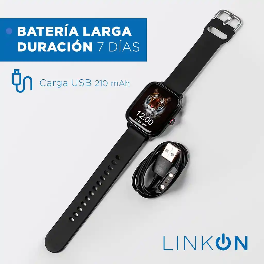 Smartwatch Reloj Inteligente Deportivo Linkon Android Ios