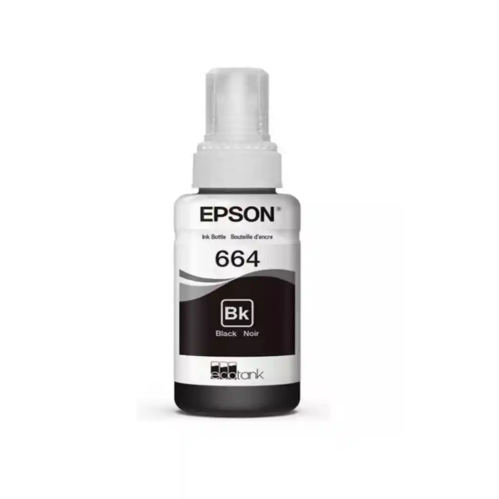 Tintas Epson 664, L565 L575 L375 L495 L380 Negro