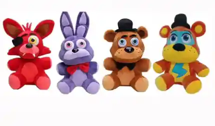 Coleccion De Peluches Five Nights At Freddys Freddy Fazbear Bonnie Y Foxy