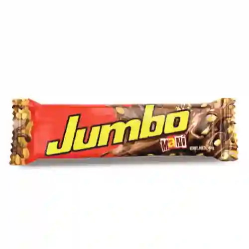 Jumbo Jet Barra De Chocolate Con Maní