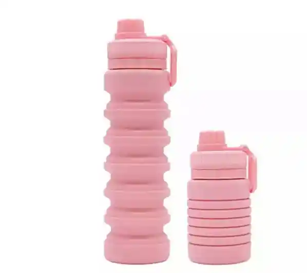 Termo Plegable - 750ml Rosado