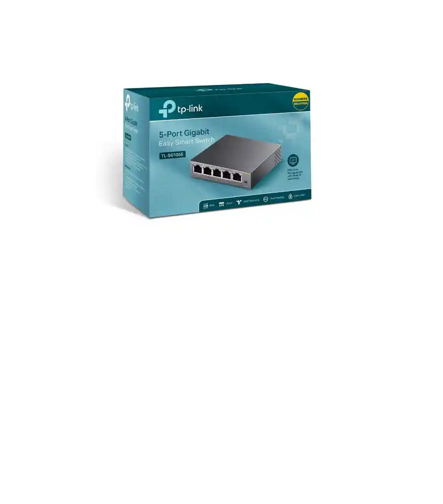 Switch 5 Puertos Gigabit 10/100/1000 Tp Link Tl Sg105e