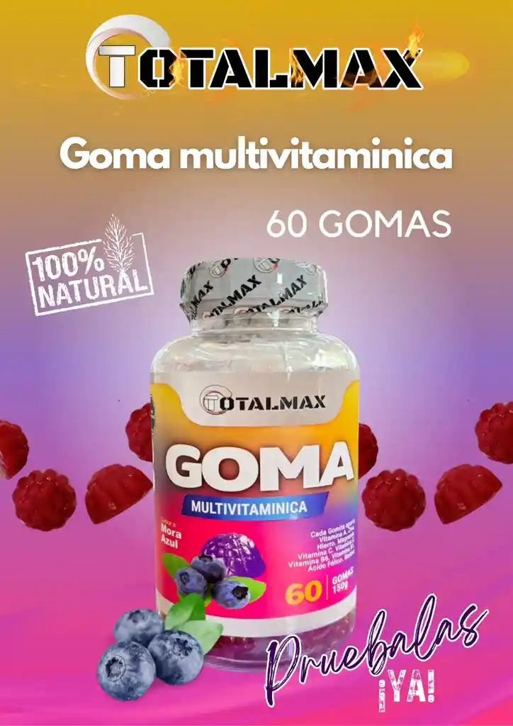 Multivitaminica Fco X 60 Gomas Masticables