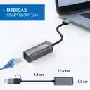 Adaptador 2en1 Usb A Y C A Rj45 Lan Ethernet 10/100/1000mbps